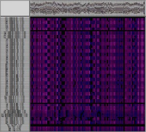 Biological analysis tool Biomark : genomic ship gene expression results