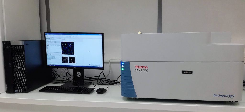 Automated microscope for cosmetic ingredient screening